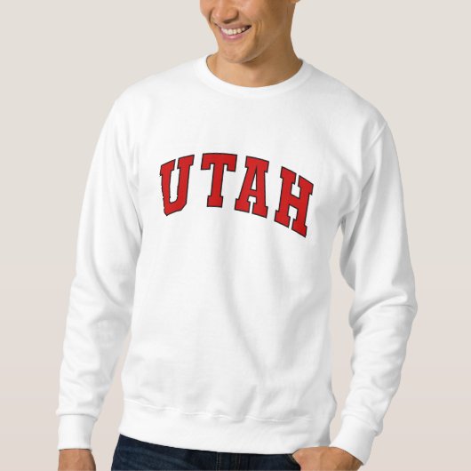 Utah  Varsity College Style Trui (Voorkant)