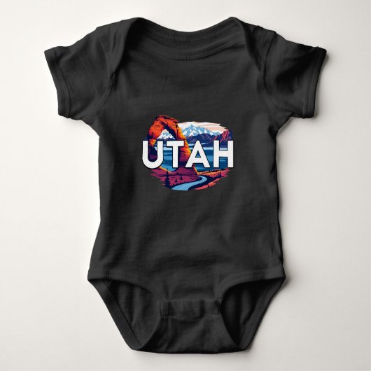 Utah Verenigde Staten Romper (Voorkant)
