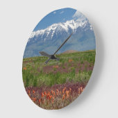 Utah, VS. Mt. Timpanogos Rises Above Grote Klok (Hoek)