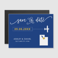 Utah Wedding Save the Date Kaart, Map