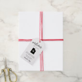 Utah Wedding Welkom Cadeaulabel (Met Touw)