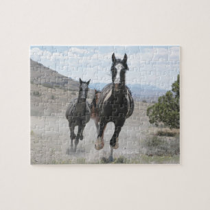 Utah Wild Horses die lopen Legpuzzel