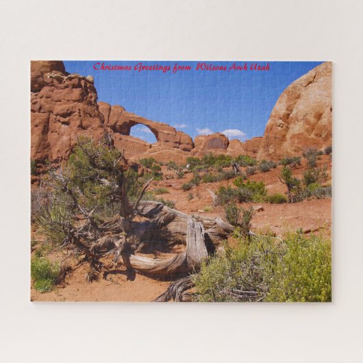 Utah Wilsons Arch. kerstcadeautjes Legpuzzel (Horizontaal)
