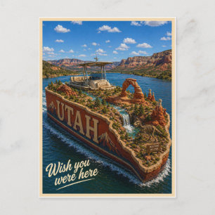 Utah Wish You Were Here State Serie Briefkaart