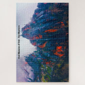 Utah Zion Mountains. Legpuzzel (Verticaal)