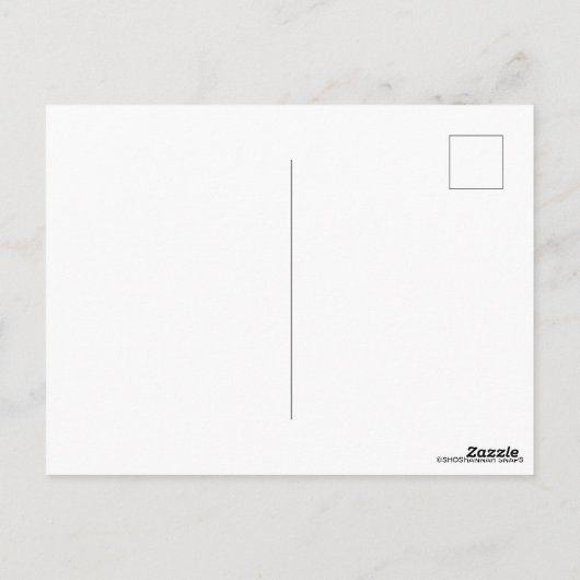 UTAH Zion National Park Lone Tree White Briefkaart (Achterkant)