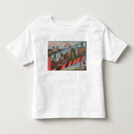 UtahLarge Letter ScenesUtah Kinder Shirts (Voorkant)
