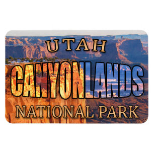 Utah's Canyonlands Nationaal Park Magnet Magneet
