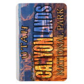 Utah's Canyonlands National Park magneet (Verticaal)