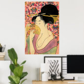 Utamaro: Kushi (Comb). Poster (Thuiskantoor)
