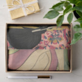 Utamaro: Kushi (Comb). Tissuepapier (Geschenk)