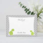 Ute Dinosaur Carte de remerciements (Debout devant)