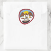 Ute Stam Vlag Sticker (Tas)
