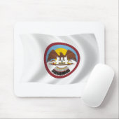 Ute Tribe Flag Mousepad Muismat (Met muis)