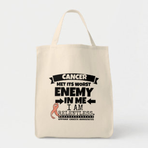 Uteriene kanker kreeg het ergste gevoel bij mij.pn tote bag