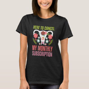 Uterus Removal Chirurgische ingreep Hysterectomie T-shirt
