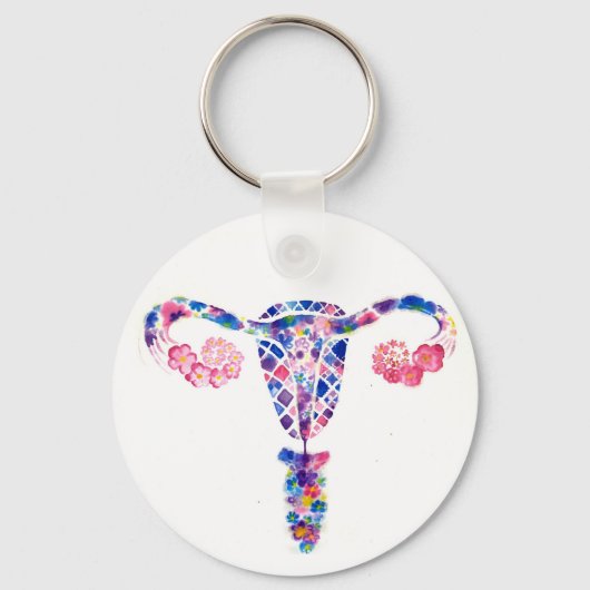 Uterus Sleutelhanger (Voorkant)