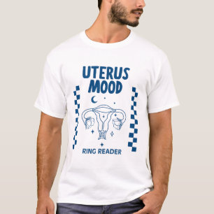Uterus stemmingsring lezer t-shirt