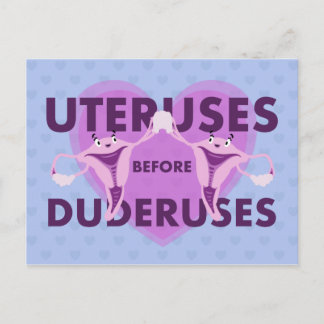 Uterussen voor hergebruik Galentine's Day Briefkaa Briefkaart