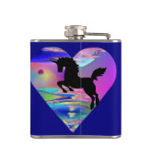 Utherworld Unicorn Skyscape Flask Heupfles (Achterkant)