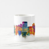 Utica New York Skyline Koffiemok (Center)