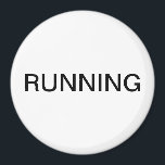 Utilisation d'un aimant de lave-vaisselle blanc mi<br><div class="desc">Petit aimant de cuisine pour lave-vaisselle "courant" avec un simple arrière - plan blanc qui vous aide à organiser votre cuisine. Customisez avec votre texte.</div>