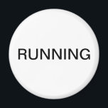 Utilisation d'un aimant de lave-vaisselle blanc mi<br><div class="desc">Petit aimant de cuisine pour lave-vaisselle "courant" avec un simple arrière - plan blanc qui vous aide à organiser votre cuisine. Customisez avec votre texte.</div>