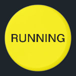 Utilisation d'un aimant de lave-vaisselle jaune mi<br><div class="desc">Aimant de cuisine minimaliste "courant" avec un arrière - plan jaune qui vous aide à l'organisation de la cuisine. Customisez avec votre texte.</div>