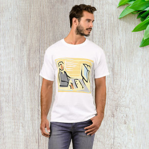 Utilisation D'Un T-shirt Ordinateur