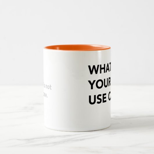 Utilisation gauche Coque rappel Mug (Centre)