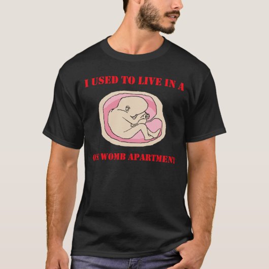 Utilisé pour vivre dans d'un un le T-shirts (Devant)