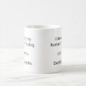 Utiliser des virgules. Ne sois pas un Psycho Mug (Centre)