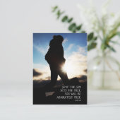 Utiliser la carte postale gratuite (Debout devant)