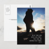 Utiliser la carte postale gratuite (Devant / Derrière)