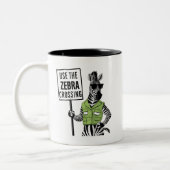 Utiliser La Mug Zebra Crossing (Gauche)
