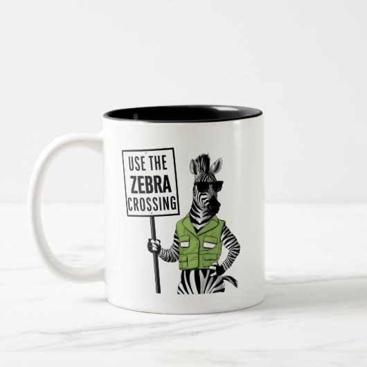 Utiliser La Mug Zebra Crossing (Gauche)