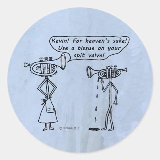 Utiliser le sticker rond classique de la valve à b (Devant)