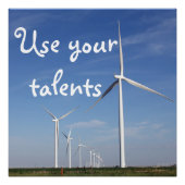 Utilisez votre affiche Talents (Devant)