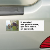 Utilisez votre sticker pare-chocs (En voiture)