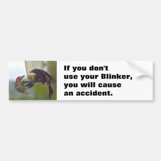 Utilisez votre sticker pare-chocs (Devant)