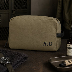 Utility Militaire Stijl Army Green Toilettasje
