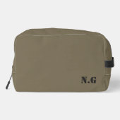 Utility Militaire Stijl Army Green Toilettasje (Achterkant)