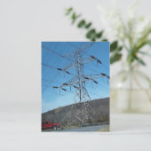 Utility Tower Briefkaart (Staand voorkant)