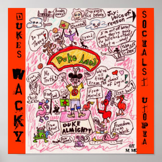 Utopia volgens Duke Poster