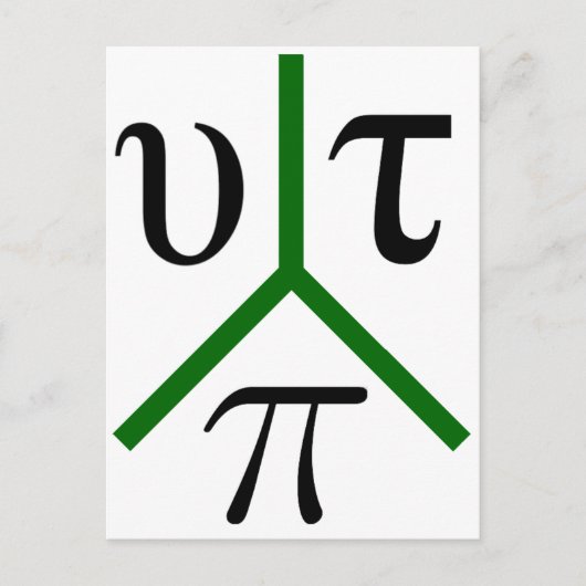 Utopia vrede briefkaart (Voorkant)