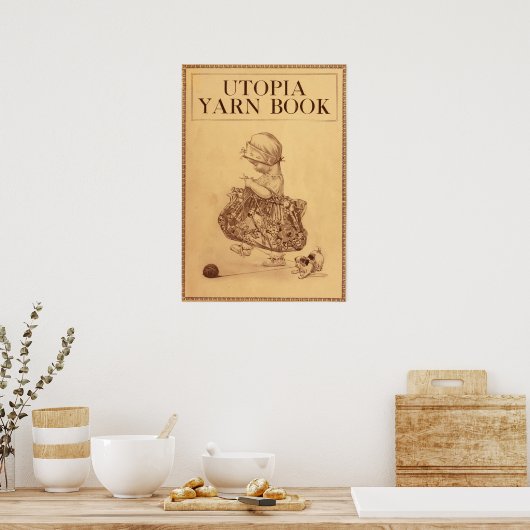 Utopia Yarn Book Poster (Keuken)
