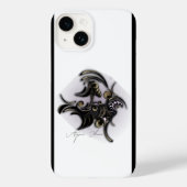 "Utopian Flower", Coque Apple iPhone 14 (Verso)