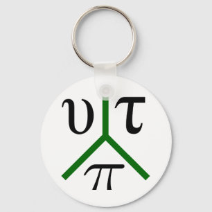 Utopische vrede sleutelhanger
