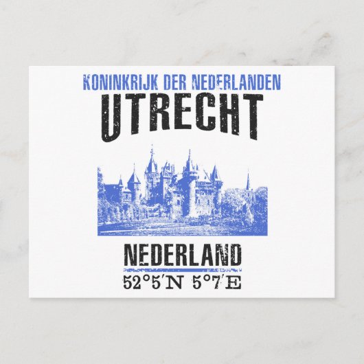 Utrecht Briefkaart (Voorkant)