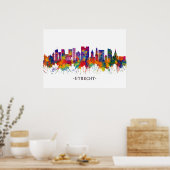 Utrecht Nederland Skyline Poster (Keuken)
